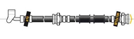 MGA F4788 Тормозной шланг для NISSAN (Ниссан)