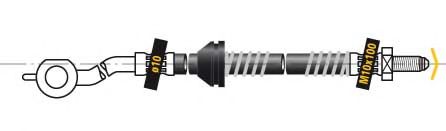 MGA F6042 Тормозной шланг для FORD (Форд)