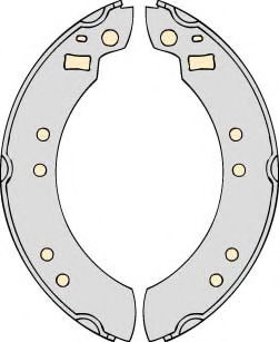 MGA M597 Тормозные колодоки для VOLVO 340-360 (Вольво 340-360) MGA M597 Тормозные колодоки для VOLVO 340-360 (Вольво 340-360)