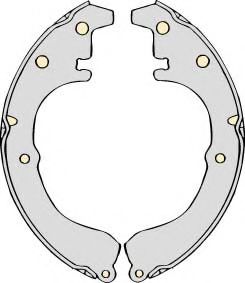 MGA M668 Тормозные колодоки 