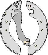 MGA M683 Тормозные колодоки 