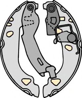 MGA M728 Тормозные колодоки для FIAT PUNTO (Фиат Пунто) MGA M728 Тормозные колодоки для FIAT PUNTO (Фиат Пунто)