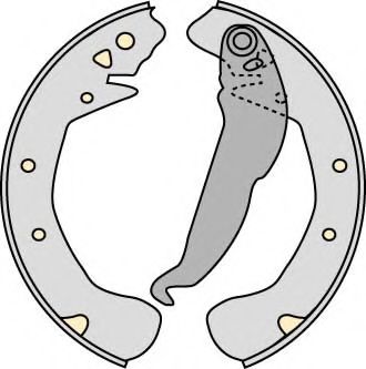 MGA M744 Тормозные колодоки для OPEL ASTRA H (Опель Астра н) MGA M744 Тормозные колодоки для OPEL ASTRA H (Опель Астра н)