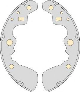 MGA M769 Тормозные колодоки для SUZUKI CULTUS II (Сузуки Cултус 2) MGA M769 Тормозные колодоки для SUZUKI CULTUS II (Сузуки Cултус 2)