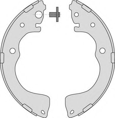 MGA M802 Тормозные колодоки для MAZDA MPV II (Мазда Мпв 2) MGA M802 Тормозные колодоки для MAZDA MPV II (Мазда Мпв 2)