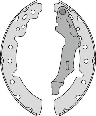 MGA M816 Тормозные колодоки 