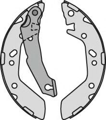 MGA M823 Тормозные колодоки 