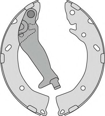 MGA M833 Тормозные колодоки 