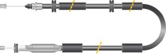 MGA KC4465 Трос, стояночная тормозная система для FIAT STILO (Фиат Стило) MGA KC4465 Трос, стояночная тормозная система для FIAT STILO (Фиат Стило)