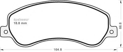 MGA 1029 Тормозные колодки для VOLKSWAGEN AMAROK (Фольксваген Амарок) MGA 1029 Тормозные колодки для VOLKSWAGEN AMAROK (Фольксваген Амарок)