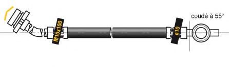 MGA F6961 Тормозной шланг для NISSAN TERRANO II (Ниссан Террано 2) MGA F6961 Тормозной шланг для NISSAN TERRANO II (Ниссан Террано 2)