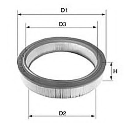 MGA FA3101 Воздушный фильтр для RENAULT 10 (Рено 10) MGA FA3101 Воздушный фильтр для RENAULT 10 (Рено 10)