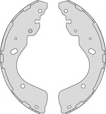 MGA M925 Тормозные колодоки 