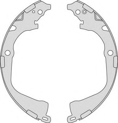 MGA M927 Тормозные колодоки 