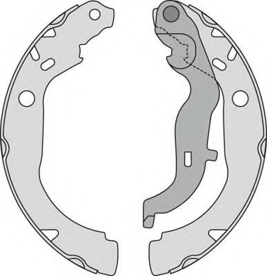 MGA M935 Тормозные колодоки 