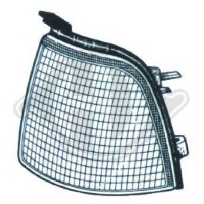 DIEDERICHS 1014073 Фонарь указателя поворота для AUDI 90 (Ауди 90) DIEDERICHS 1014073 Фонарь указателя поворота для AUDI 90 (Ауди 90)