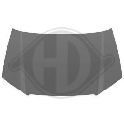 DIEDERICHS 1031000 Капот двигателя 