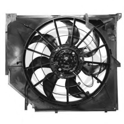 DIEDERICHS 1214001 Вентилятор, охлаждение двигателя для BMW (Бмв) DIEDERICHS 1214001 Вентилятор, охлаждение двигателя для BMW (Бмв)