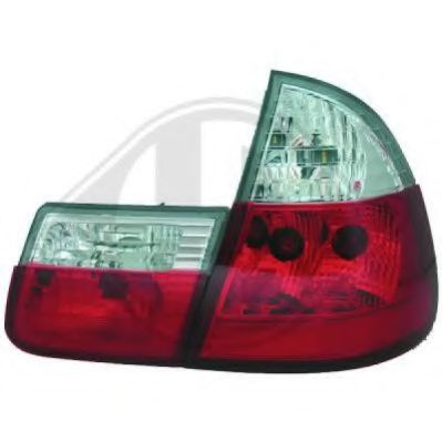 DIEDERICHS 1214698 Комлект заднего освещения 