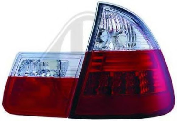 DIEDERICHS 1214999 Комлект заднего освещения 