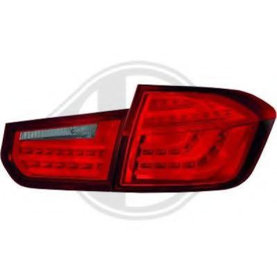 DIEDERICHS 1217395 Комлект заднего освещения 