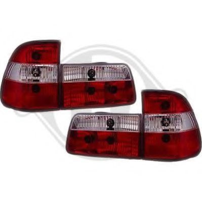 DIEDERICHS 1223895 Комлект заднего освещения 