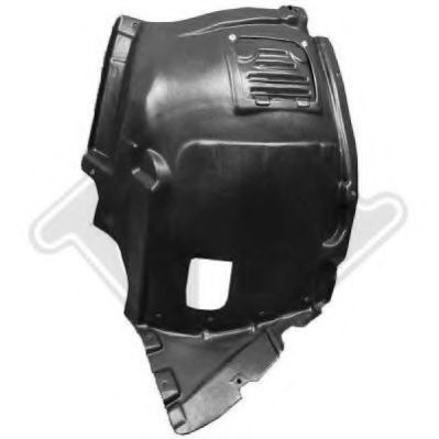 DIEDERICHS 1280108 Обшивка, колесная ниша для BMW 1 (Бмв 1) DIEDERICHS 1280108 Обшивка, колесная ниша для BMW 1 (Бмв 1)