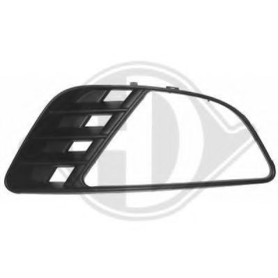 DIEDERICHS 1404049 Решетка вентилятора, буфер для FORD FIESTA V (Форд Фиеста 5) DIEDERICHS 1404049 Решетка вентилятора, буфер для FORD FIESTA V (Форд Фиеста 5)
