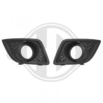 DIEDERICHS 1404249 Решетка вентилятора, буфер для FORD FIESTA V (Форд Фиеста 5) DIEDERICHS 1404249 Решетка вентилятора, буфер для FORD FIESTA V (Форд Фиеста 5)