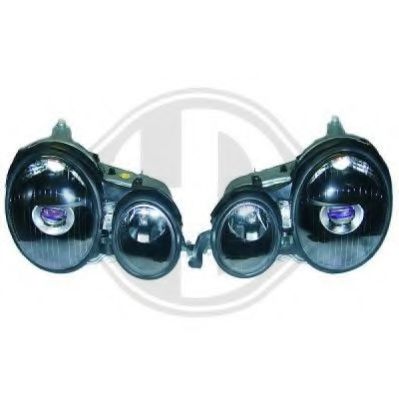 DIEDERICHS 1614480 Комплект главных фар для MERCEDES-BENZ E-CLASS (Мэрcэдэс-бэнз Е класс) DIEDERICHS 1614480 Комплект главных фар для MERCEDES-BENZ E-CLASS (Мэрcэдэс-бэнз Е класс)