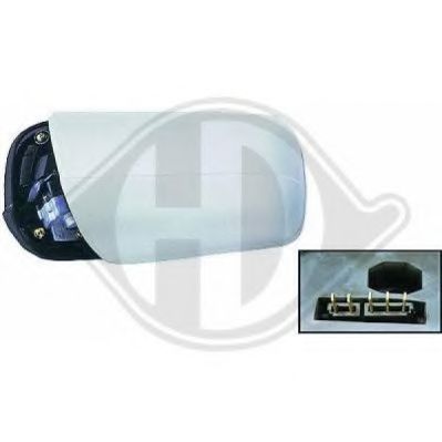 DIEDERICHS 1670024 Наружное зеркало для MERCEDES-BENZ C-CLASS (Мэрcэдэс-бэнз С класс) DIEDERICHS 1670024 Наружное зеркало для MERCEDES-BENZ C-CLASS (Мэрcэдэс-бэнз С класс)