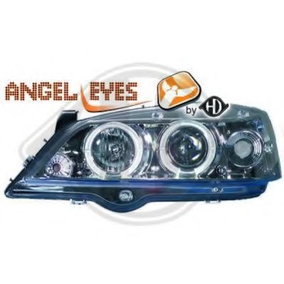 DIEDERICHS 1805580 Комплект главных фар для OPEL (Опель)