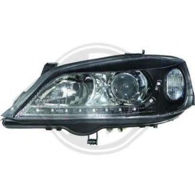 DIEDERICHS 1805985 Комплект главных фар для OPEL (Опель)
