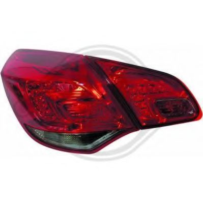 DIEDERICHS 1807996 Комлект заднего освещения 