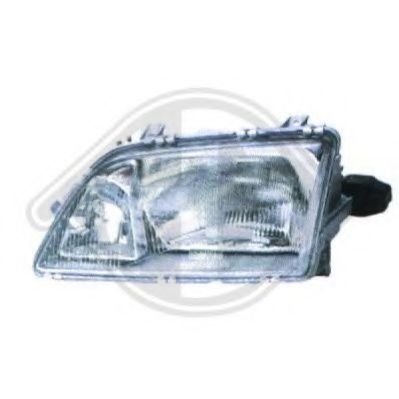 DIEDERICHS 1843187 Основная фара для OPEL OMEGA A (Опель Омэга а) DIEDERICHS 1843187 Основная фара для OPEL OMEGA A (Опель Омэга а)