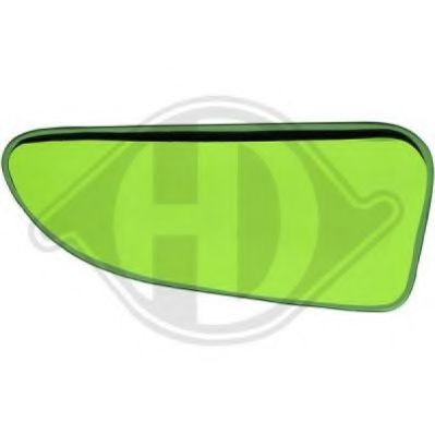 DIEDERICHS 1887629 Зеркальное стекло, наружное зеркало для OPEL MOVANO B (Опель Моvано б)