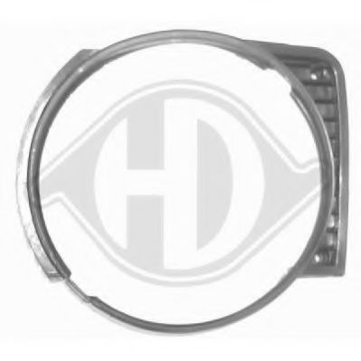 DIEDERICHS 2210042 Рамка, облицовка радиатора для VOLKSWAGEN GOLF (Фольксваген Голф) DIEDERICHS 2210042 Рамка, облицовка радиатора для VOLKSWAGEN GOLF (Фольксваген Голф)