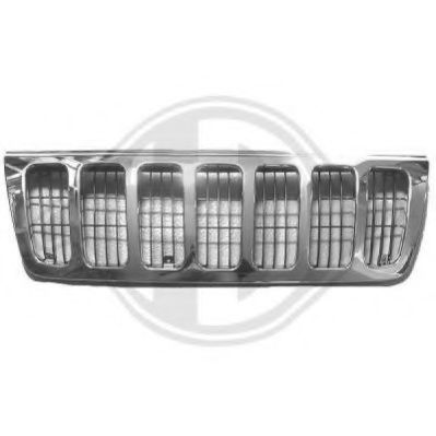 DIEDERICHS 2612140 Решетка радиатора для JEEP GRAND CHEROKEE II (Джип Гранд чироки 2) DIEDERICHS 2612140 Решетка радиатора для JEEP GRAND CHEROKEE II (Джип Гранд чироки 2)