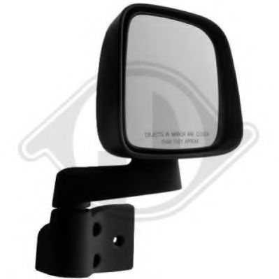 DIEDERICHS 2675024 Наружное зеркало для JEEP WRANGLER II (Джип Вранглэр 2) DIEDERICHS 2675024 Наружное зеркало для JEEP WRANGLER II (Джип Вранглэр 2)