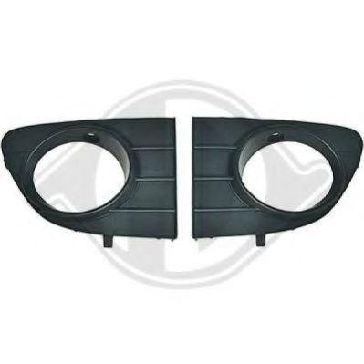 DIEDERICHS 3457048 Решетка вентилятора, буфер для FIAT PUNTO EVO (Фиат Пунто эво) DIEDERICHS 3457048 Решетка вентилятора, буфер для FIAT PUNTO EVO (Фиат Пунто эво)