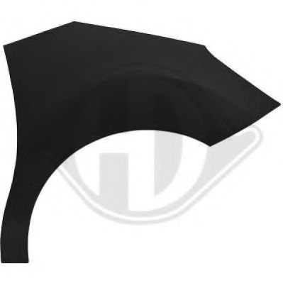 DIEDERICHS 4006006 Крыло для CITROËN C3 II (CитроËн С3 2) DIEDERICHS 4006006 Крыло для CITROËN C3 II (CитроËн С3 2)