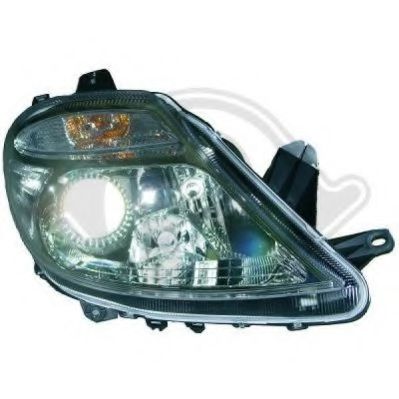 DIEDERICHS 4091085 Основная фара для CITROËN C8 (CитроËн С8) DIEDERICHS 4091085 Основная фара для CITROËN C8 (CитроËн С8)
