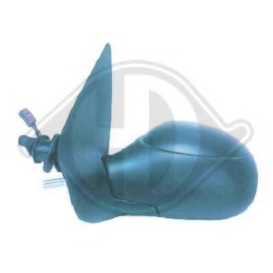 DIEDERICHS 4225024 Наружное зеркало для PEUGEOT 206 SW (Пежо 206 св) DIEDERICHS 4225024 Наружное зеркало для PEUGEOT 206 SW (Пежо 206 св)