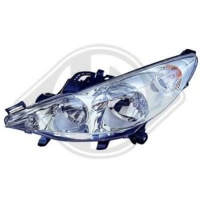 DIEDERICHS 4226081 Основная фара для PEUGEOT 207 (Пежо 207) DIEDERICHS 4226081 Основная фара для PEUGEOT 207 (Пежо 207)
