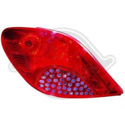 DIEDERICHS 4226090 Задний фонарь для PEUGEOT 207 (Пежо 207) DIEDERICHS 4226090 Задний фонарь для PEUGEOT 207 (Пежо 207)