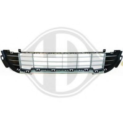 DIEDERICHS 4226446 Решетка вентилятора, буфер для PEUGEOT 207 (Пежо 207) DIEDERICHS 4226446 Решетка вентилятора, буфер для PEUGEOT 207 (Пежо 207)