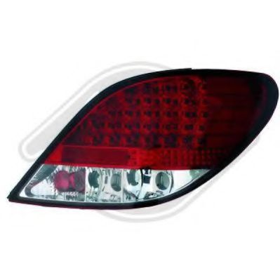 DIEDERICHS 4226995 Комлект заднего освещения для PEUGEOT 207 (Пежо 207) DIEDERICHS 4226995 Комлект заднего освещения для PEUGEOT 207 (Пежо 207)