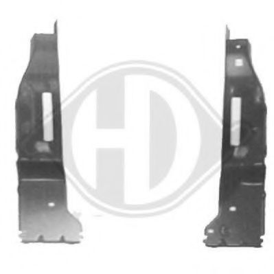 DIEDERICHS 4234017 Крепление фары для PEUGEOT 307 SW (Пежо 307 св) DIEDERICHS 4234017 Крепление фары для PEUGEOT 307 SW (Пежо 307 св)