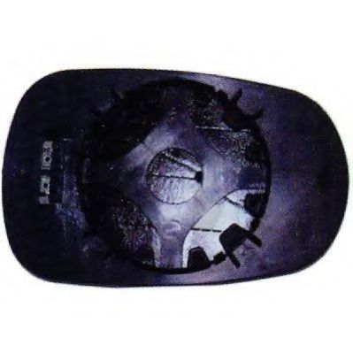 DIEDERICHS 4420027 Покрытие, внешнее зеркало для DACIA LOGAN MCV (Дача Логан мсв)