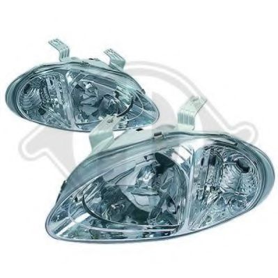 DIEDERICHS 5205780 Комплект главных фар для HONDA (Хонда) DIEDERICHS 5205780 Комплект главных фар для HONDA (Хонда)